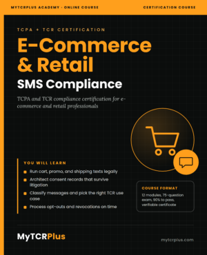 E-Commerce & Retail SMS Compliance Training Course