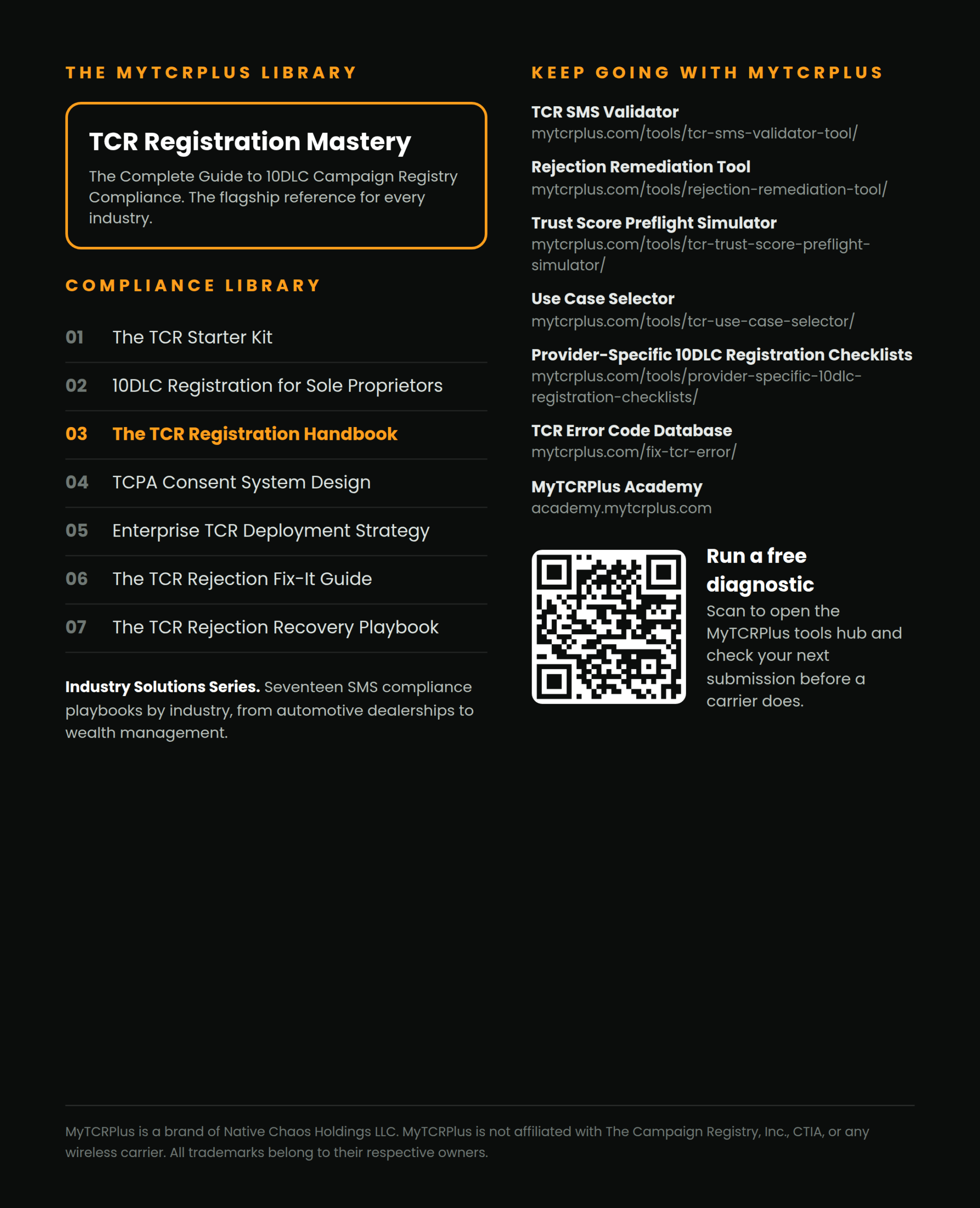 The TCR Registration Handbook (PDF Book) - Image 2