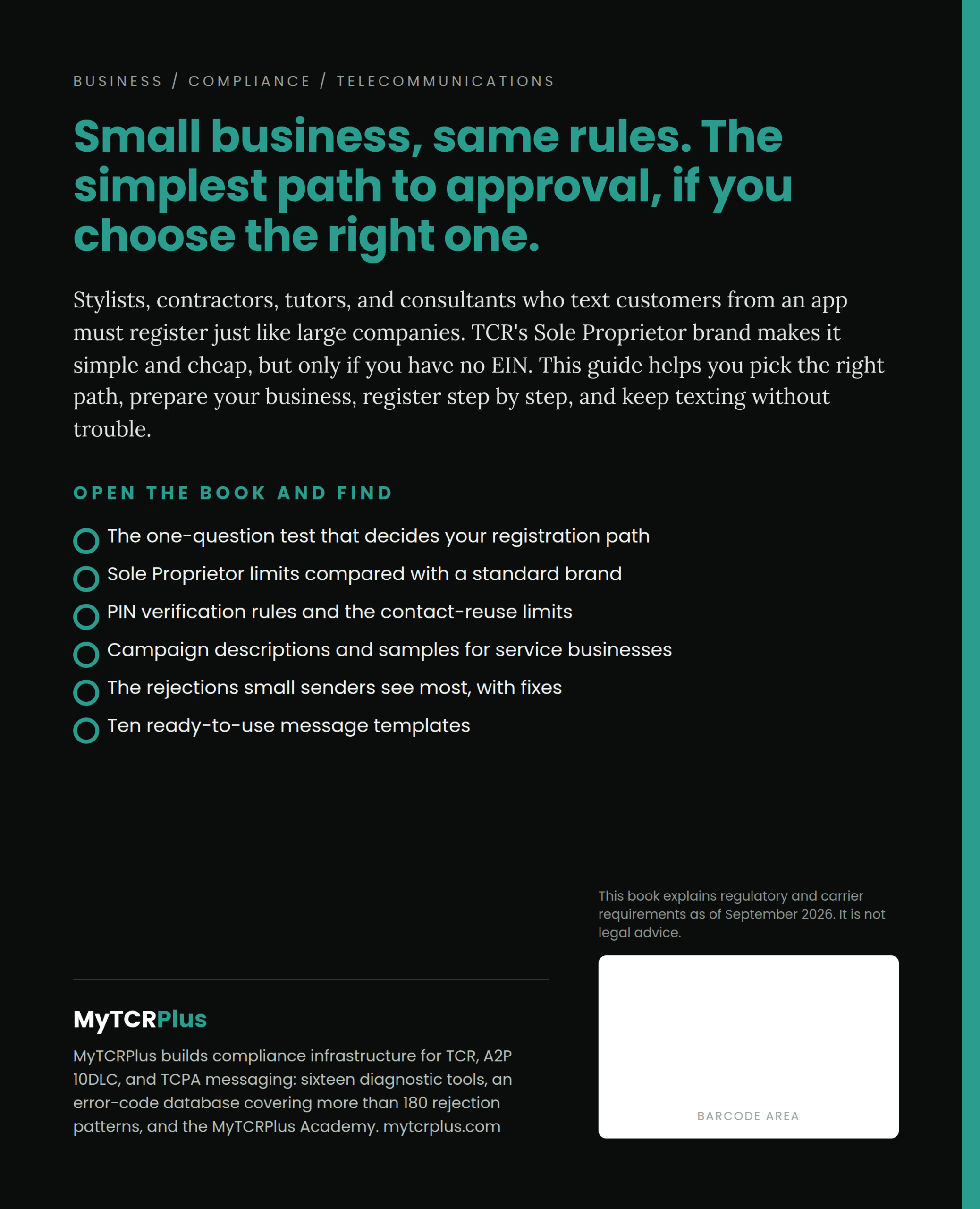 10DLC Registration for Sole Proprietors (PDF Book) - Image 3