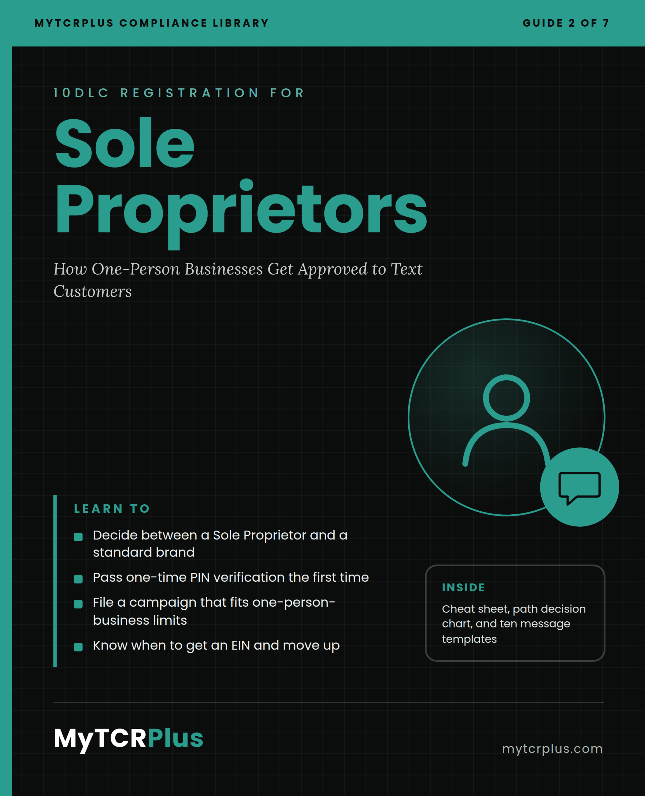 10DLC Registration for Sole Proprietors (PDF Book)