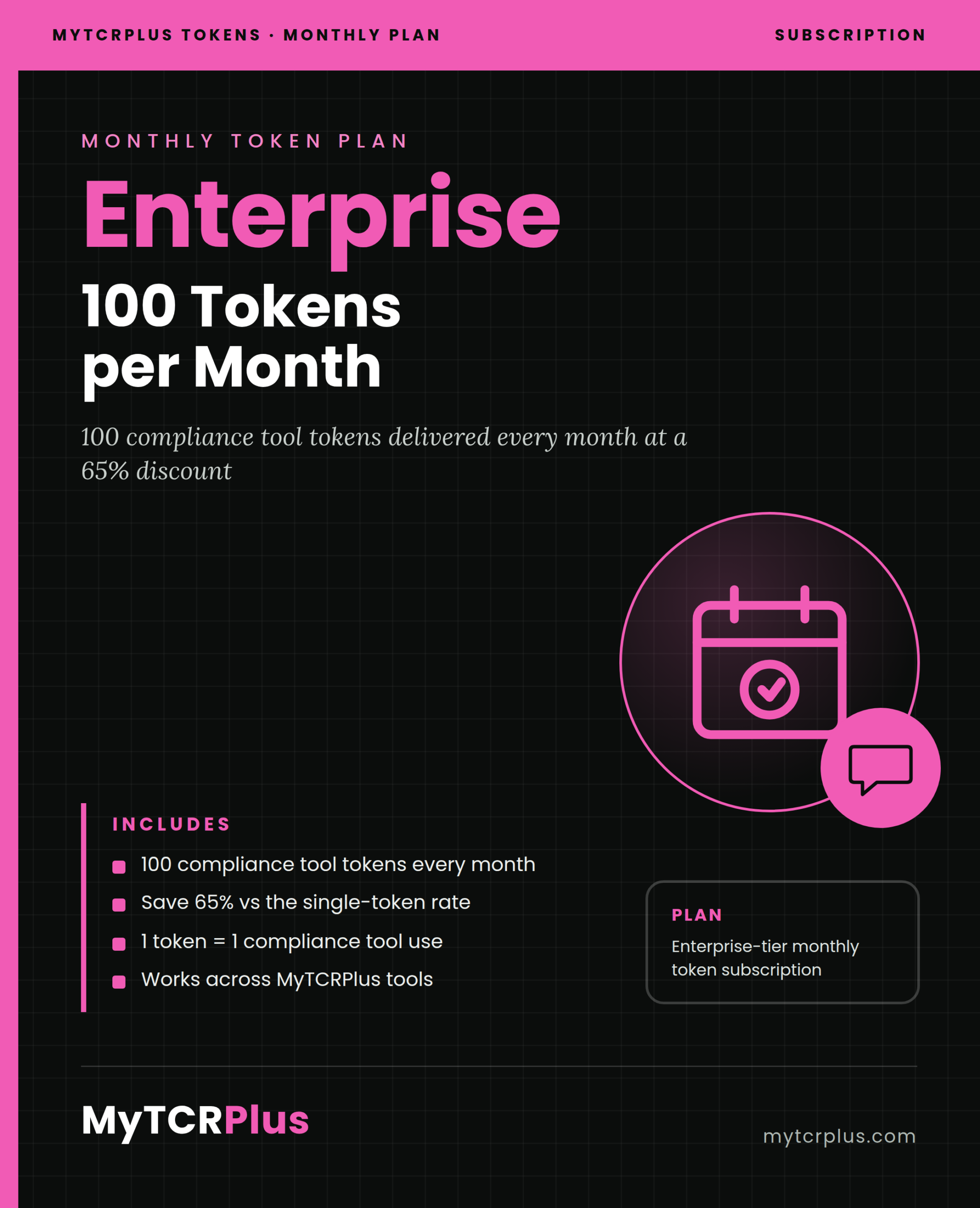 Enterprise – 100 Tokens cover
