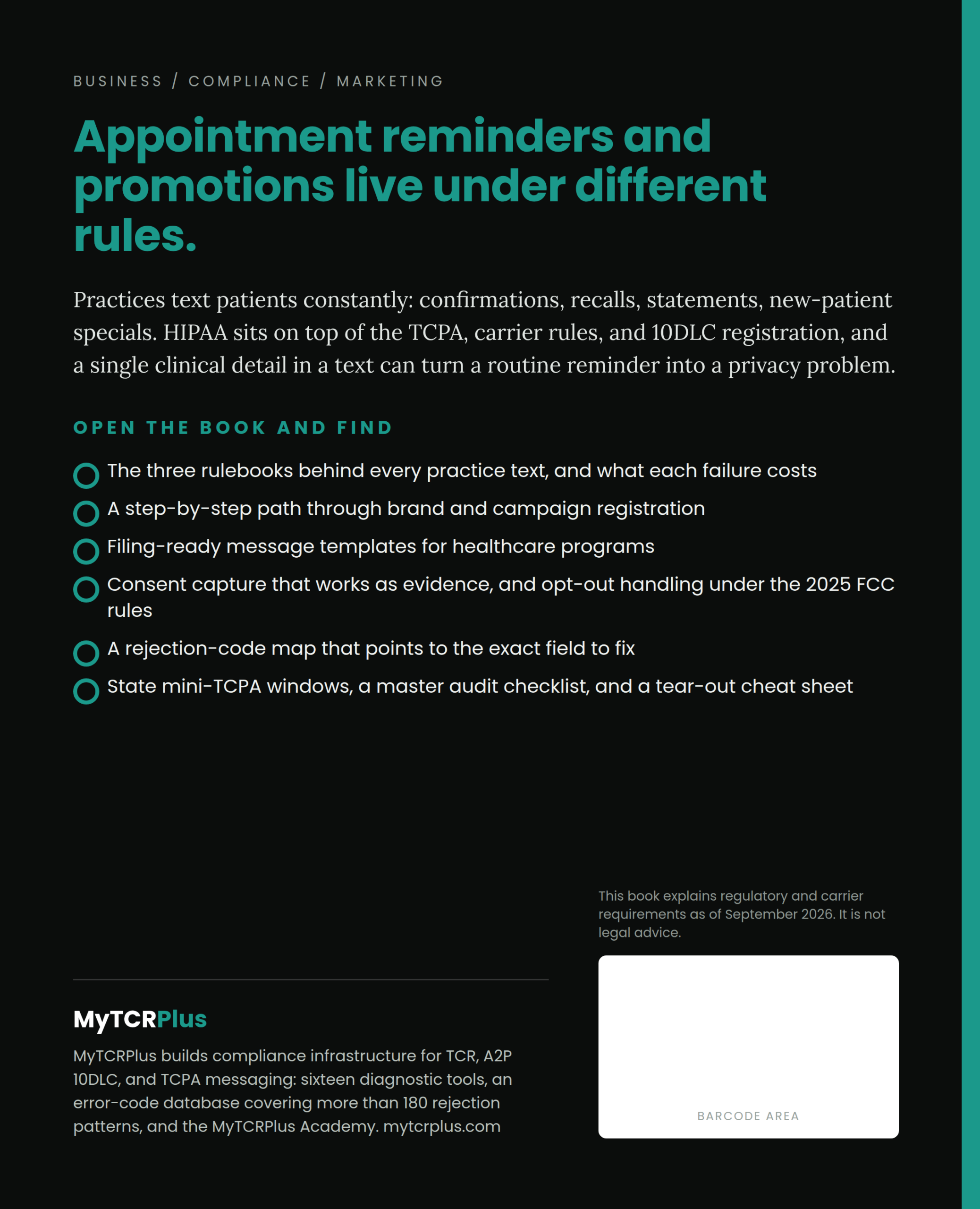 Healthcare SMS Compliance Playbook (PDF Book) - Image 2