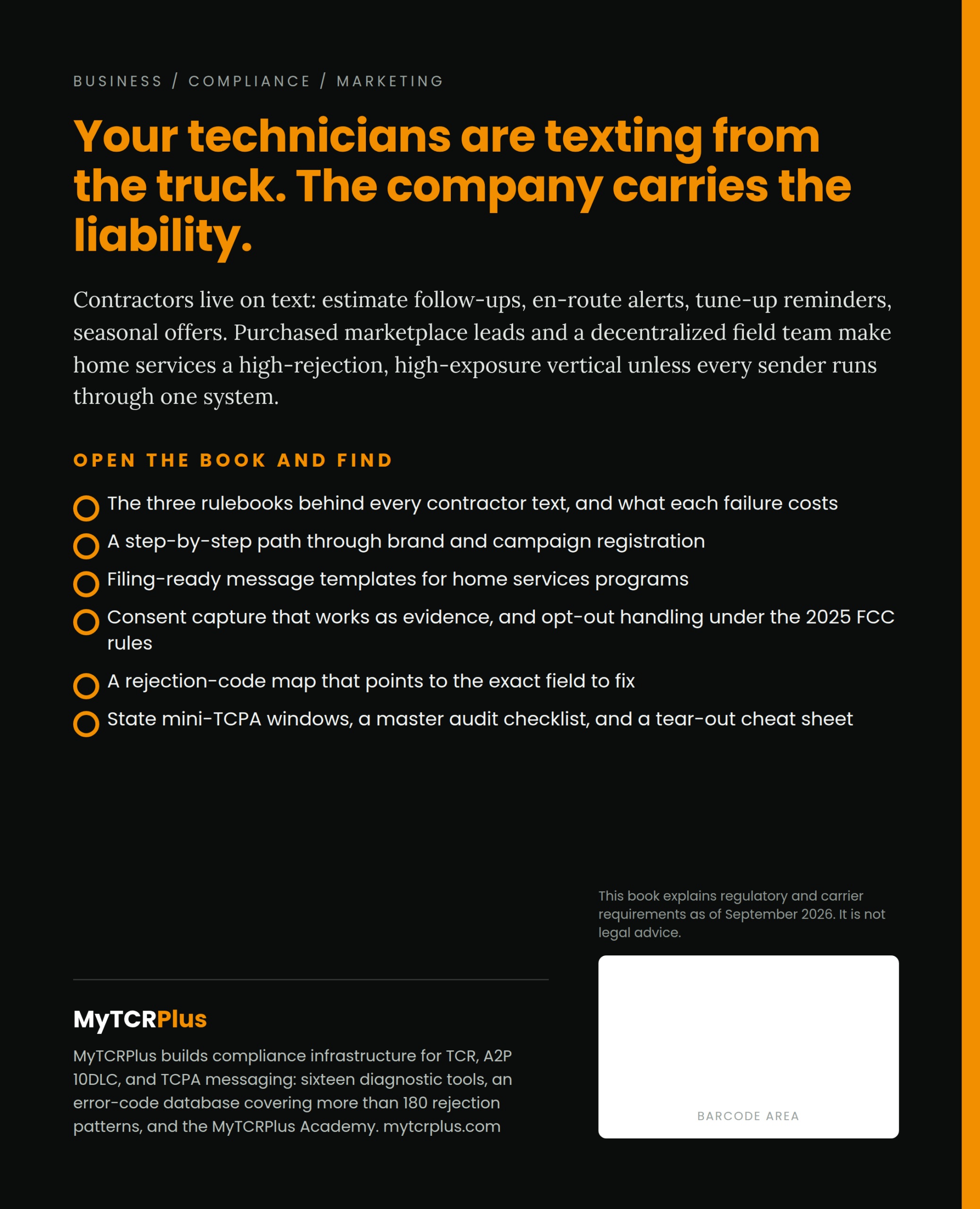 Home Services SMS Compliance Playbook (PDF Book) - Image 2