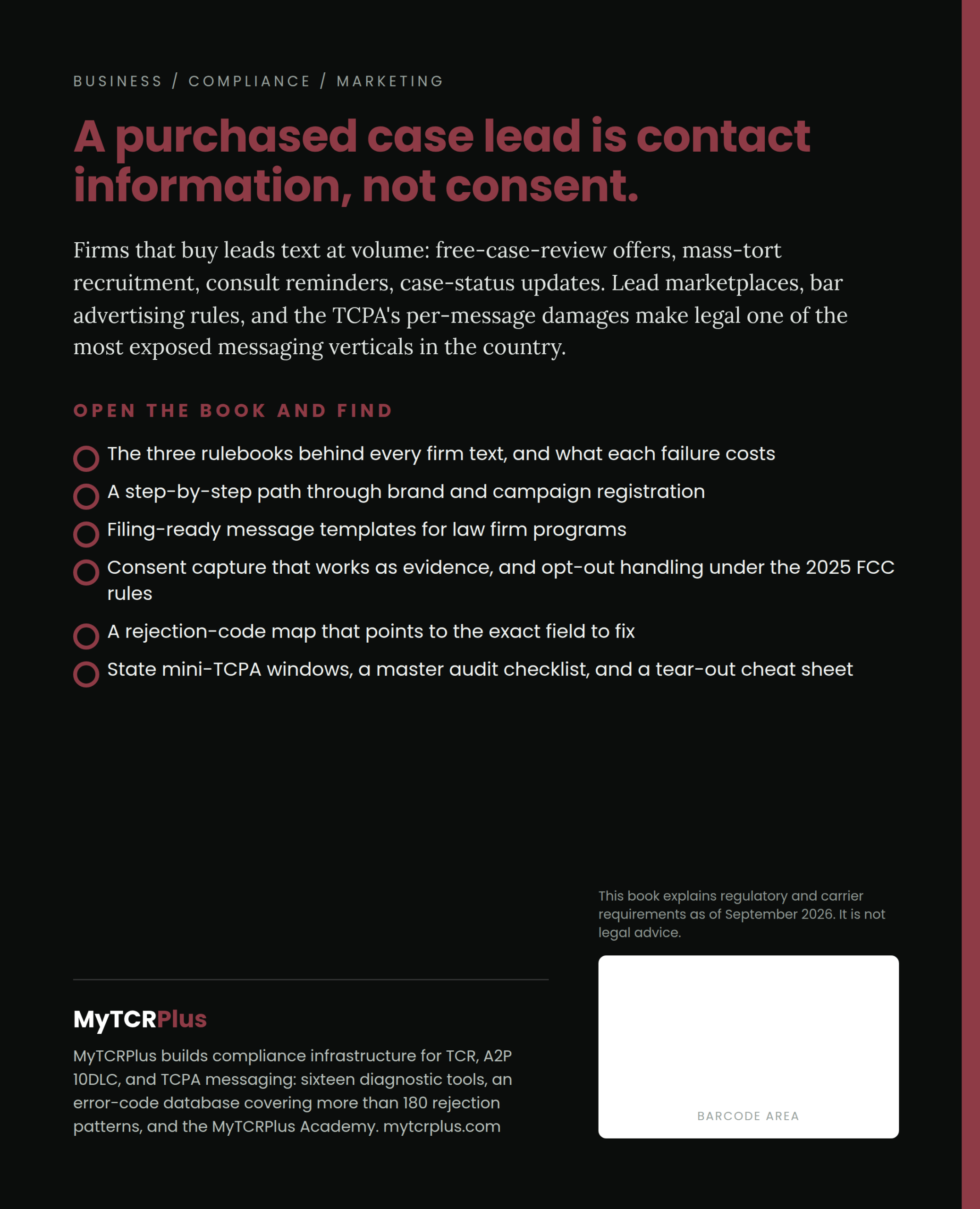 Law Firm SMS Compliance Playbook (PDF Book) - Image 3