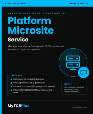 Platform Microsite Service cover