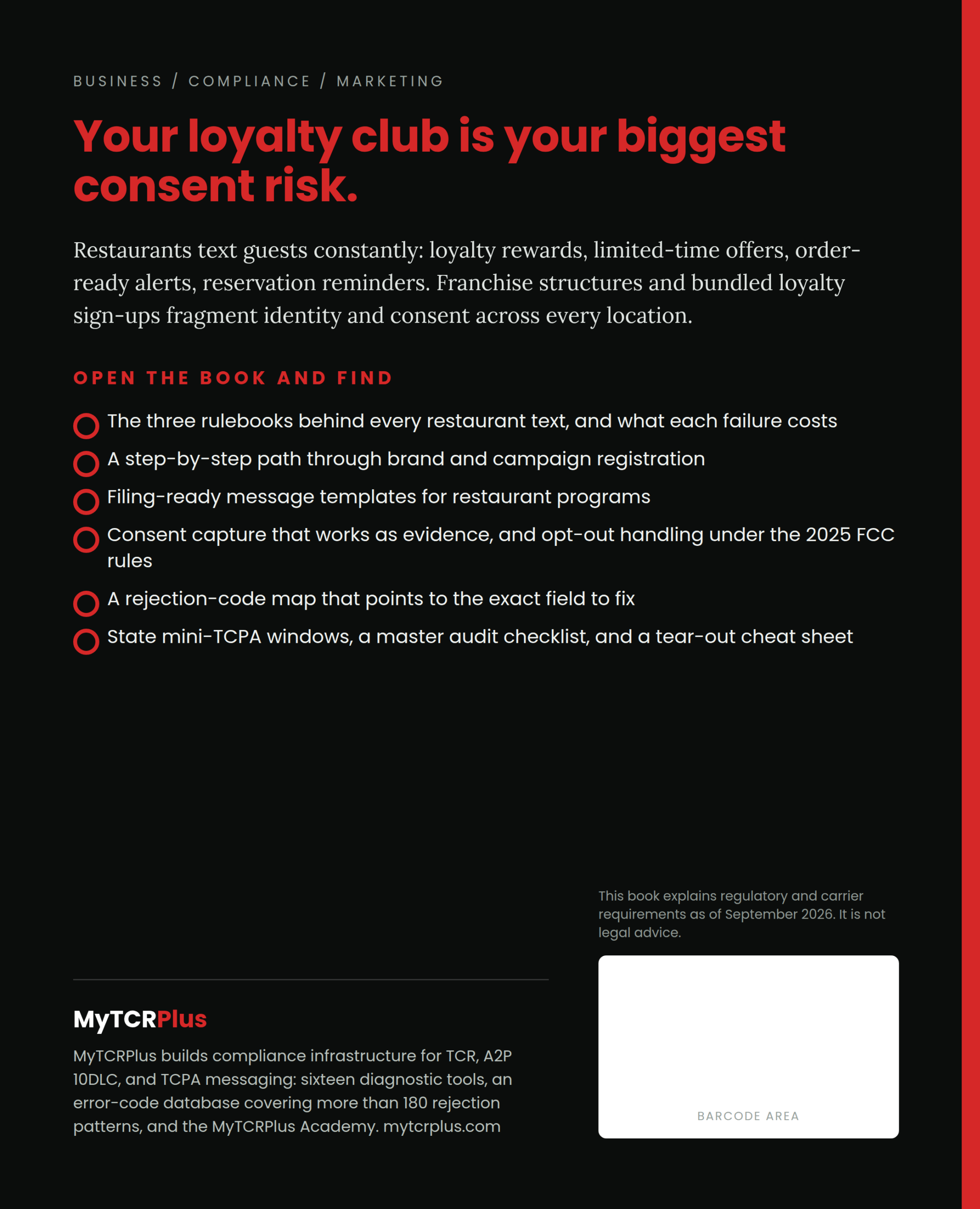 Restaurant SMS Compliance Playbook (PDF Book) - Image 2