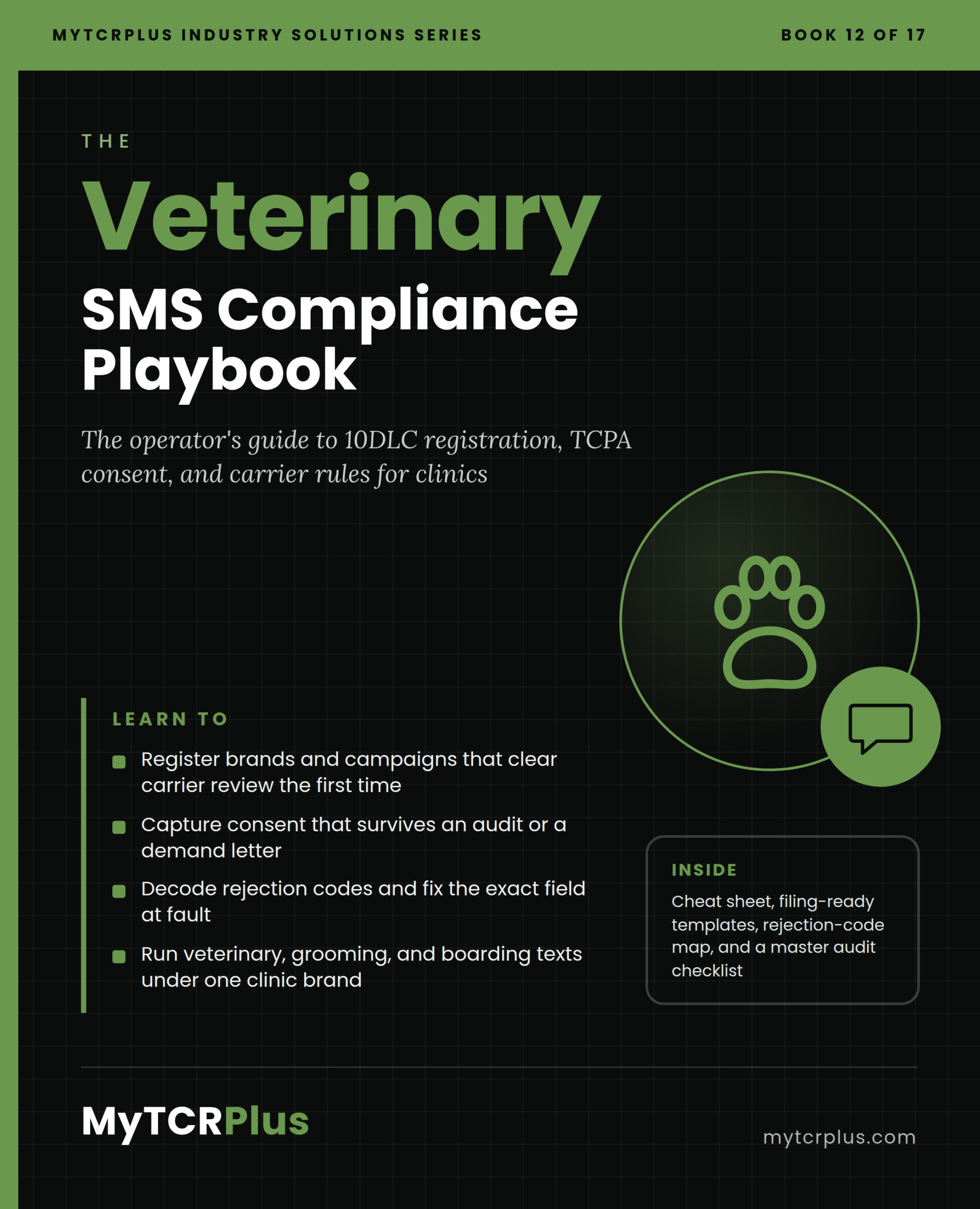 Veterinary SMS Compliance Playbook (PDF Book)