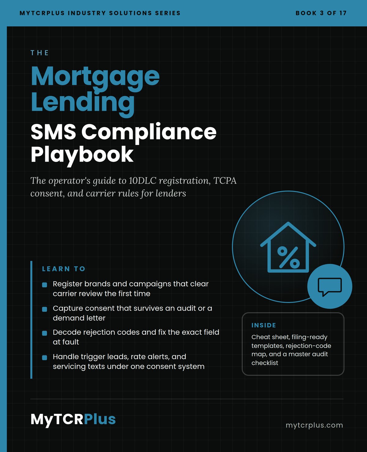 Mortgage Lending SMS Compliance Playbook front cover