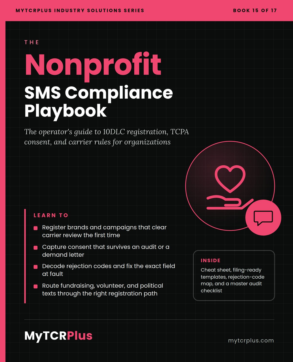 Nonprofit SMS Compliance Playbook front cover