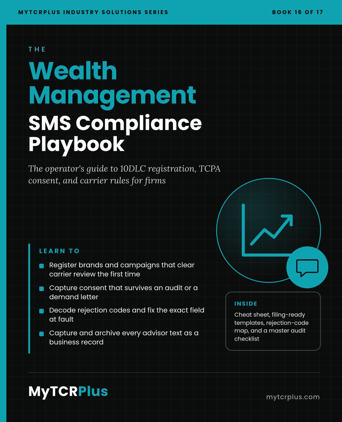 Wealth Management SMS Compliance Playbook front cover