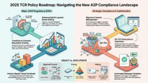 2025 TCR Policy Updates What Changed and Why it Matters infographic no wm A2P 10DLC Compliance