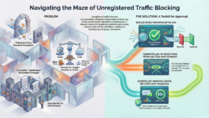 Unregistered Traffic Blocking Industry Impact Future 10DLC Outlook infographic no wm A2P 10DLC Compliance