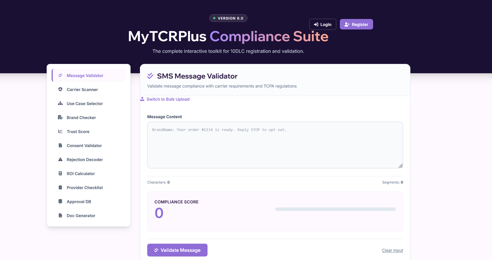MyTCRPlus Tool Screenshot 1