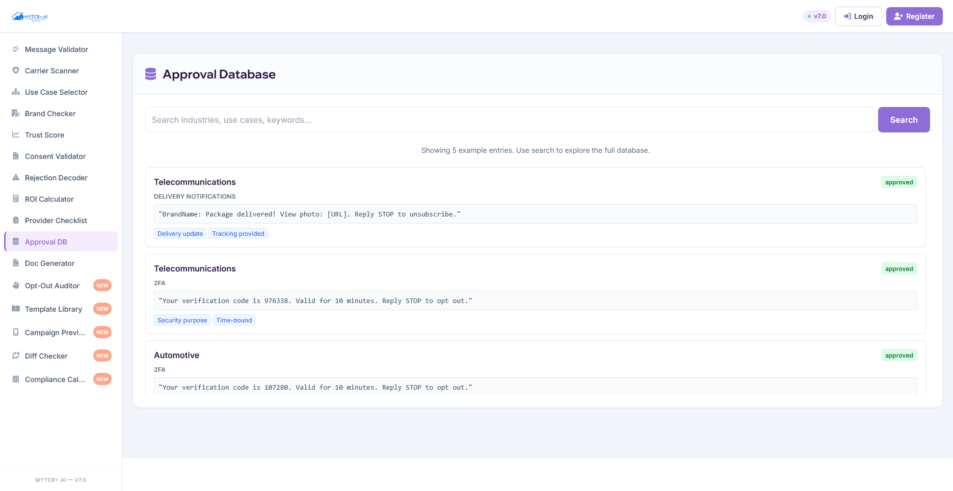 TCPA Consent Language Validator